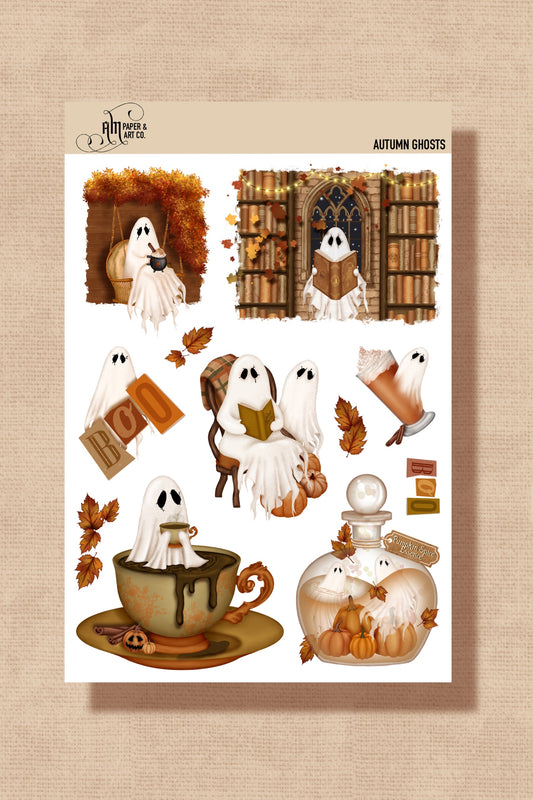 Autumn Ghosts Stickers