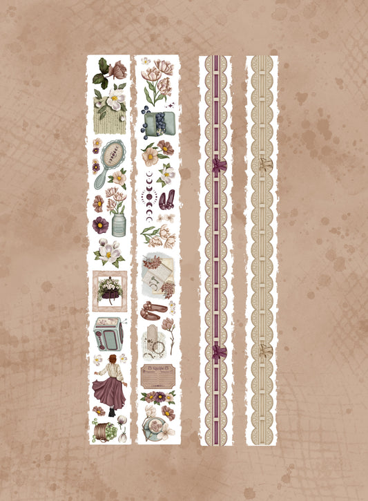 Slow Living (Kiss-cut) PET Tape