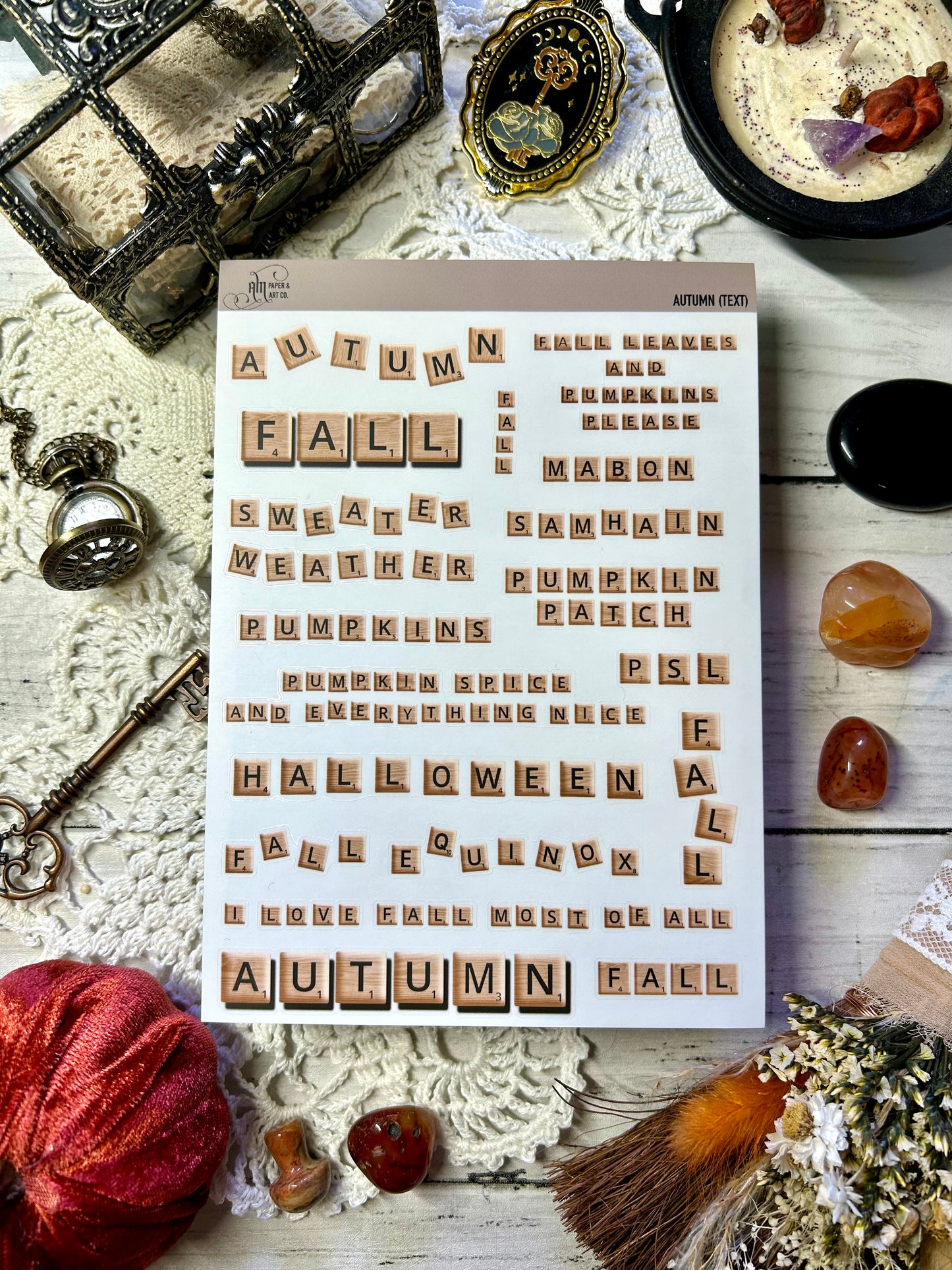 Autumn Text - Oopsie