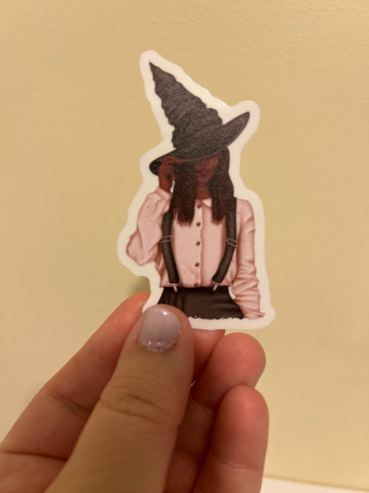 Witch Die Cut Sticker (4")