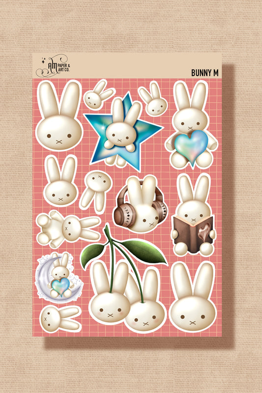 Bunny M Stickers
