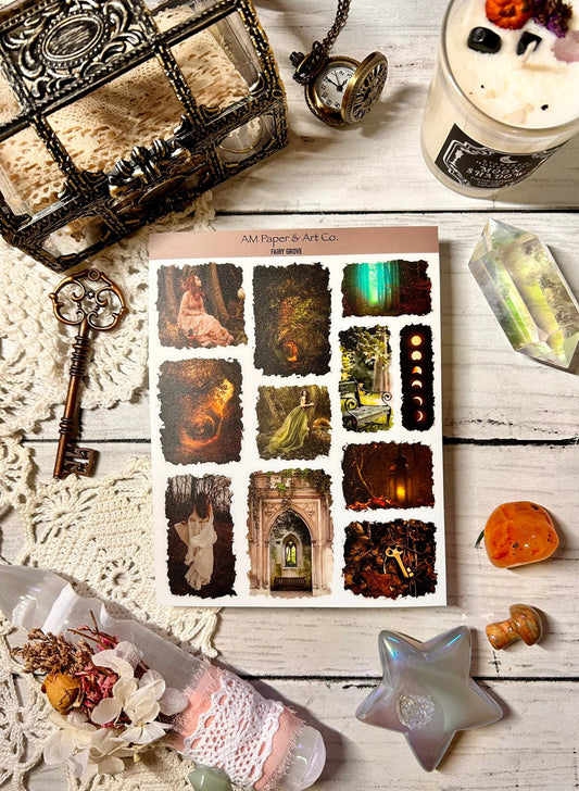 Fairy Grove (photo) Stickers