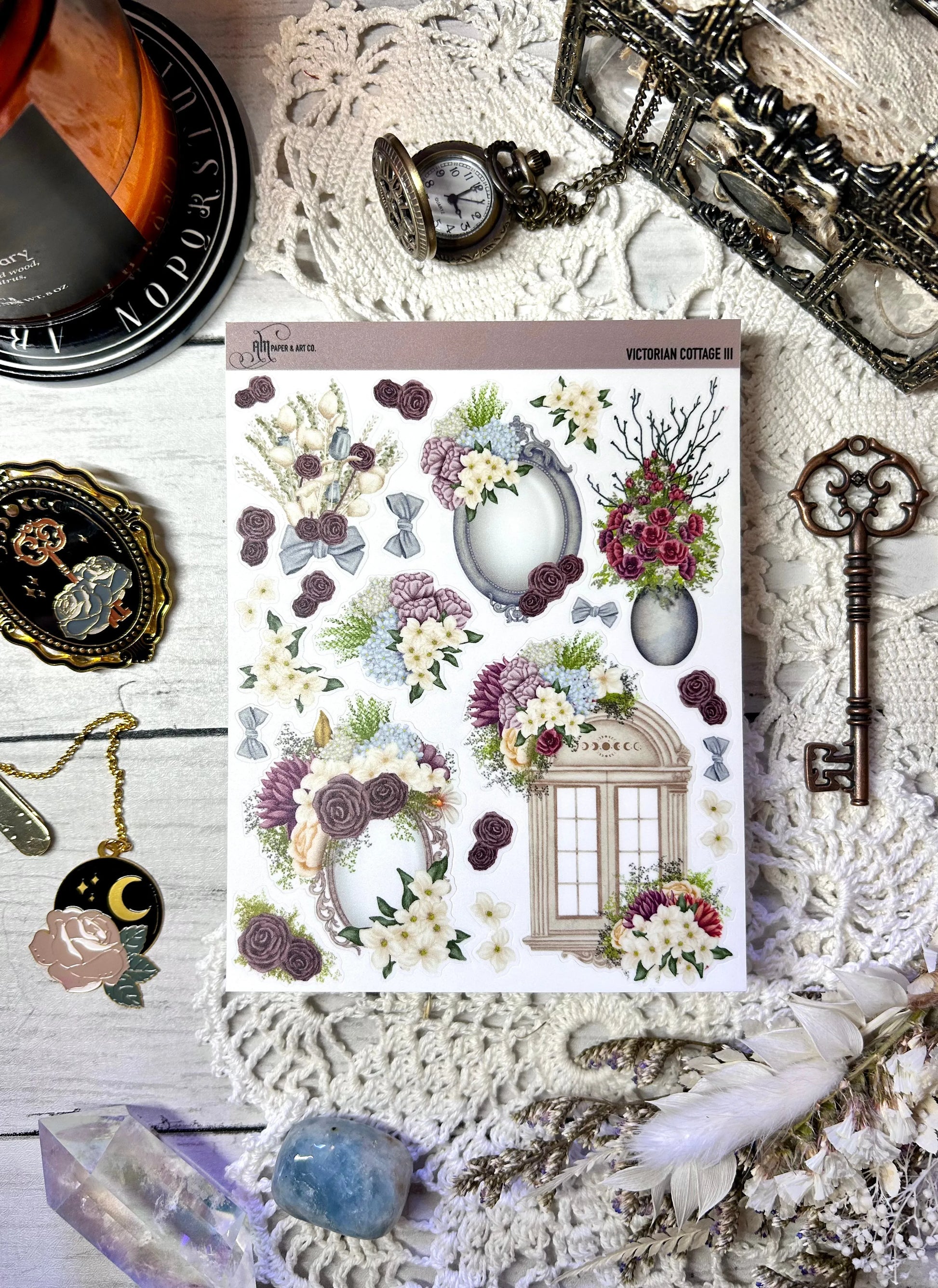 Victorian Cottage III Stickers