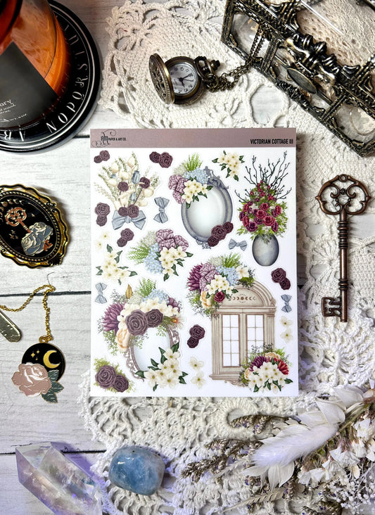 Victorian Cottage III Stickers