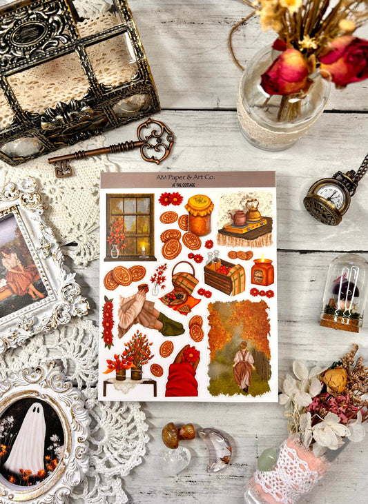 At the Cottage Stickers