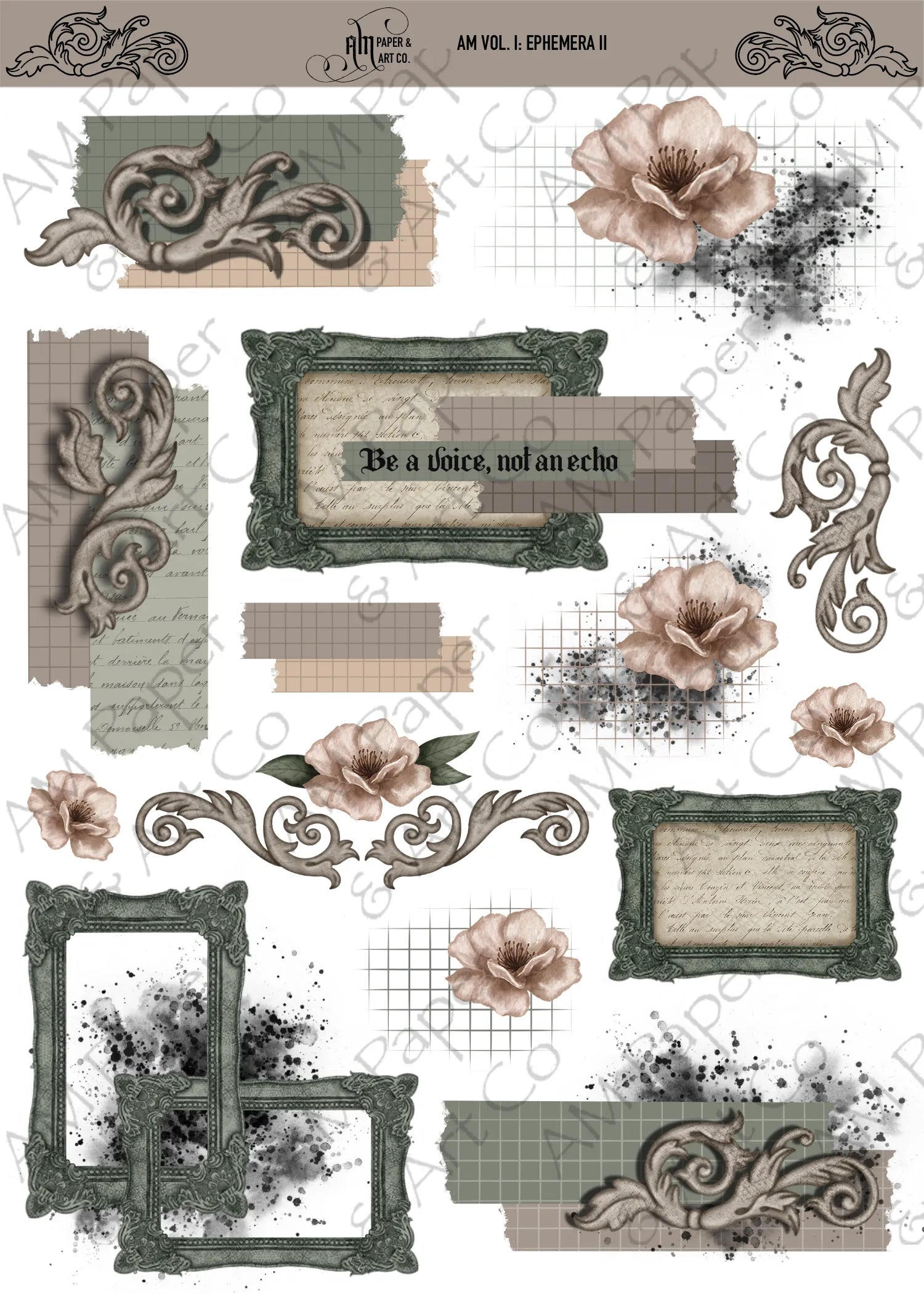 AM Vol. I: Ephemera II Stickers