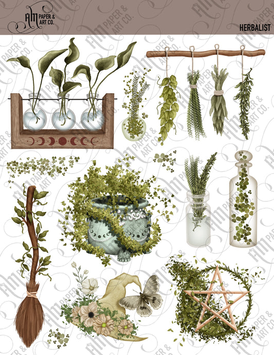 Herbalist Stickers