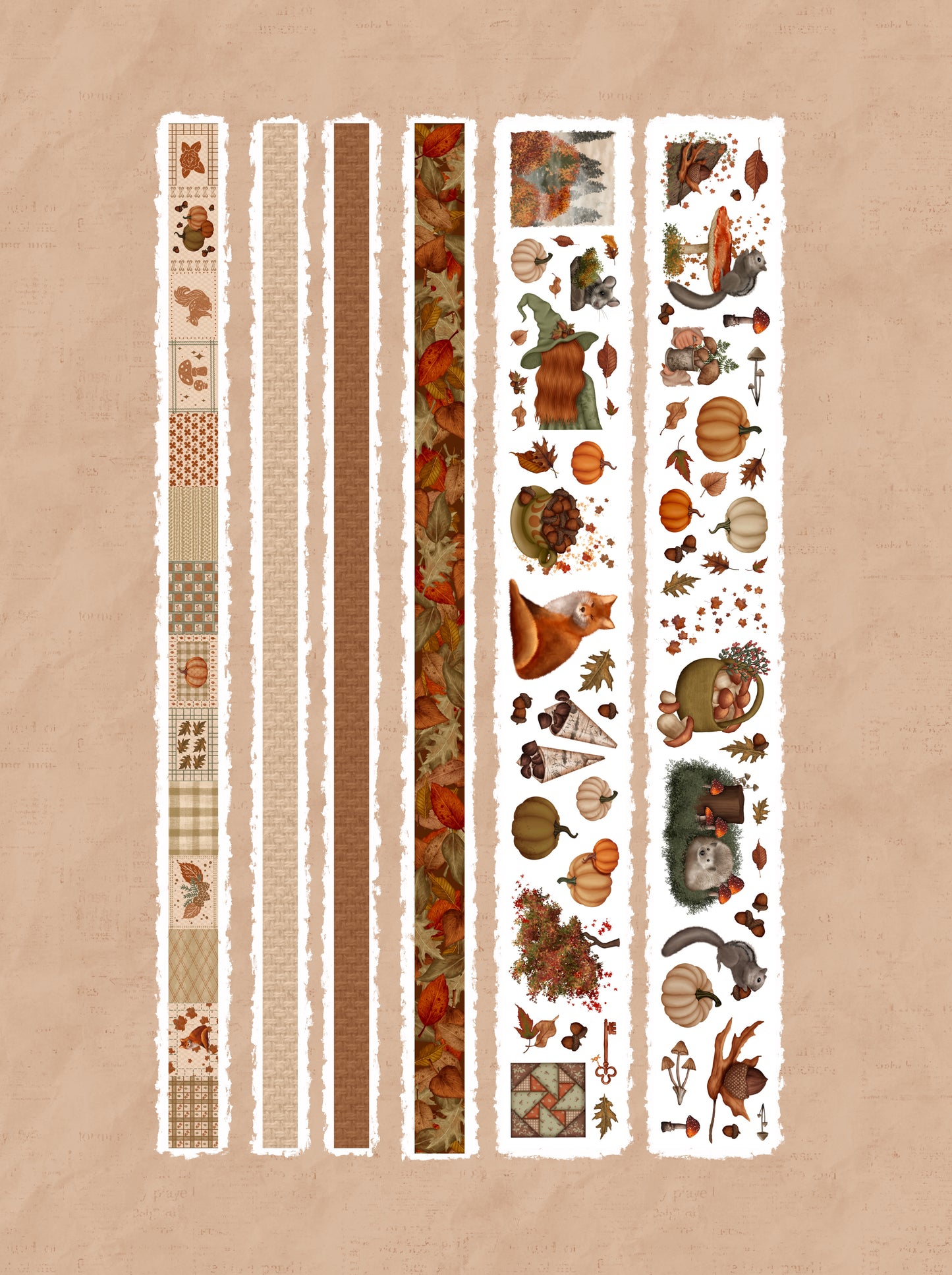 Autumn Leaves Washi Tape (15mm)