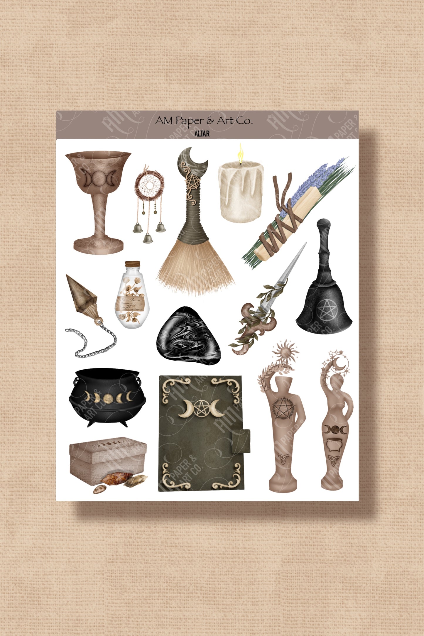 PRINTABLE: Altar Printable Stickers