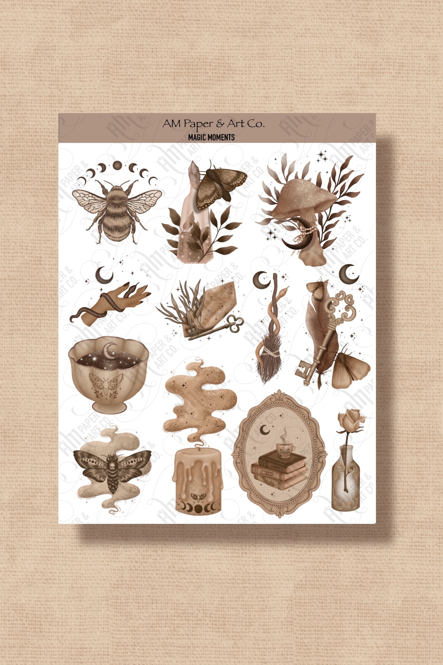 PRINTABLE: Magic Moments Printable Stickers