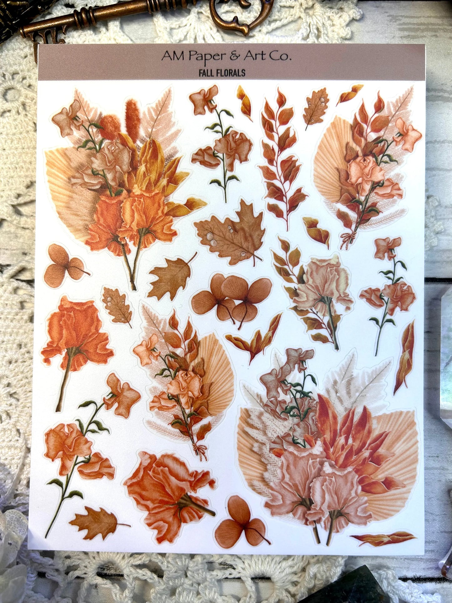 Fall Florals Stickers