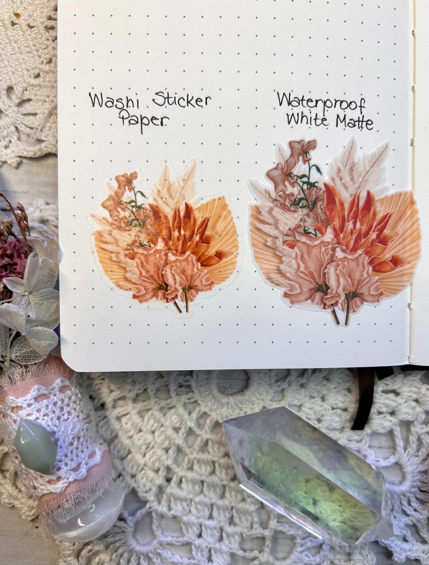 Fall Florals Stickers