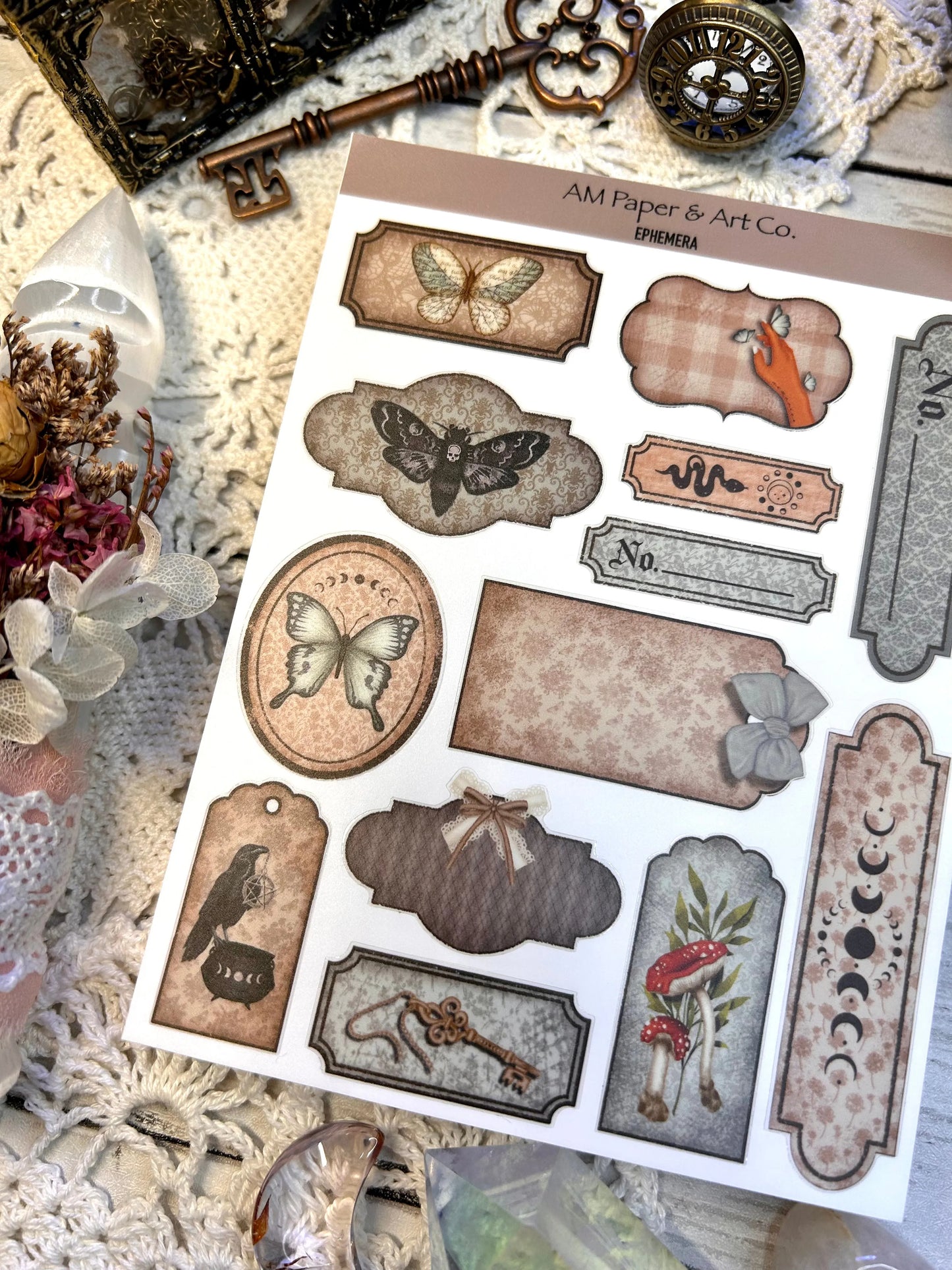 Ephemera Stickers