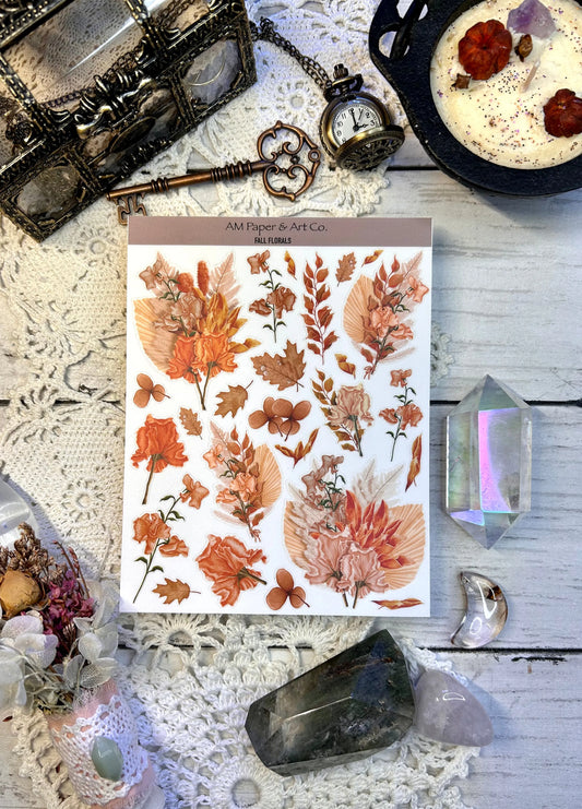 Fall Florals Stickers