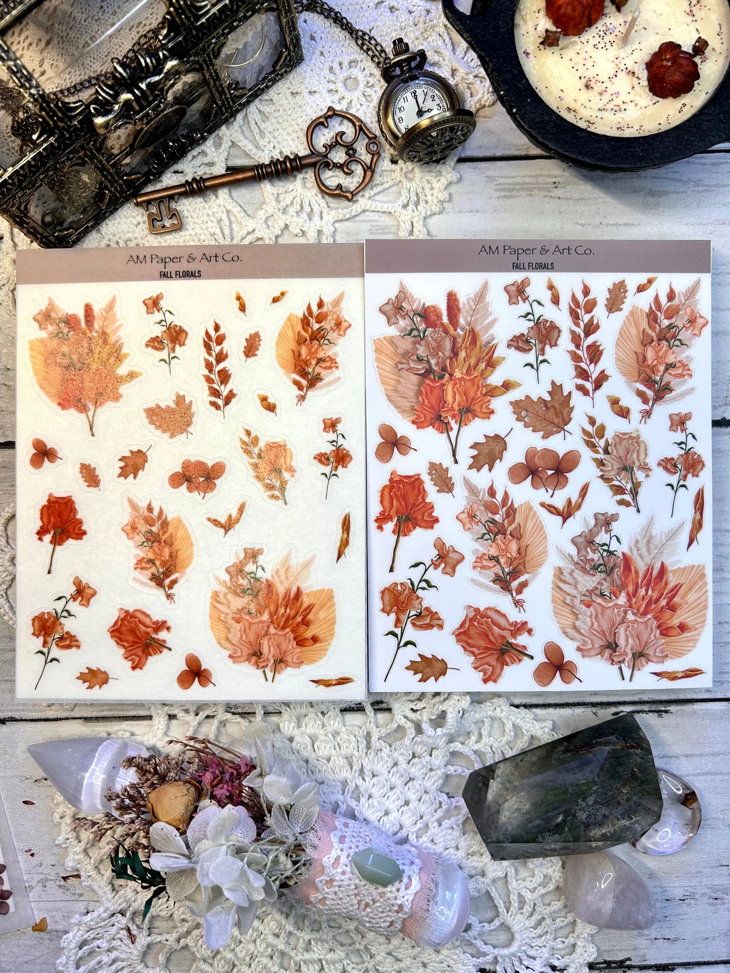 Fall Florals Stickers