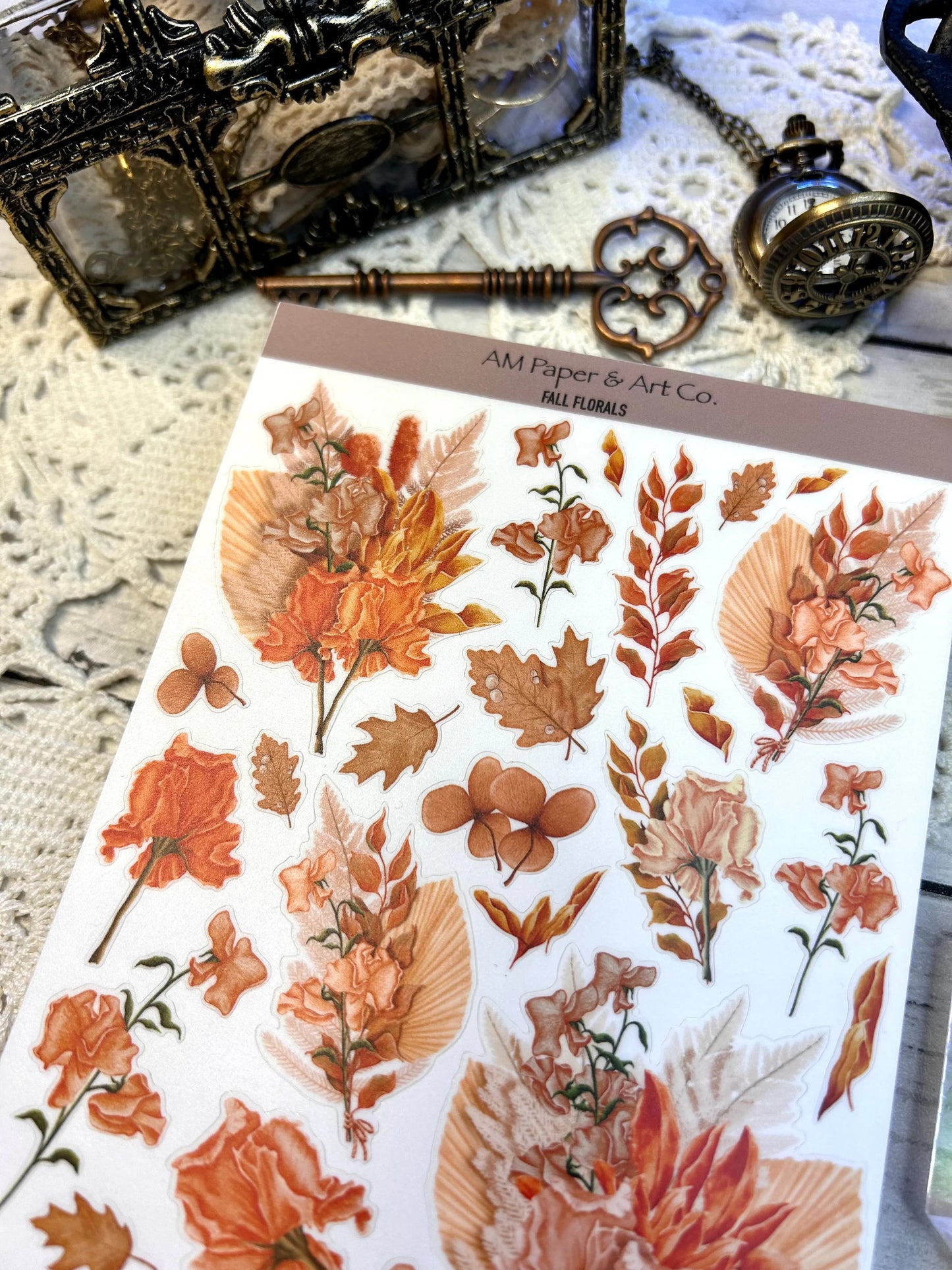 Fall Florals Stickers