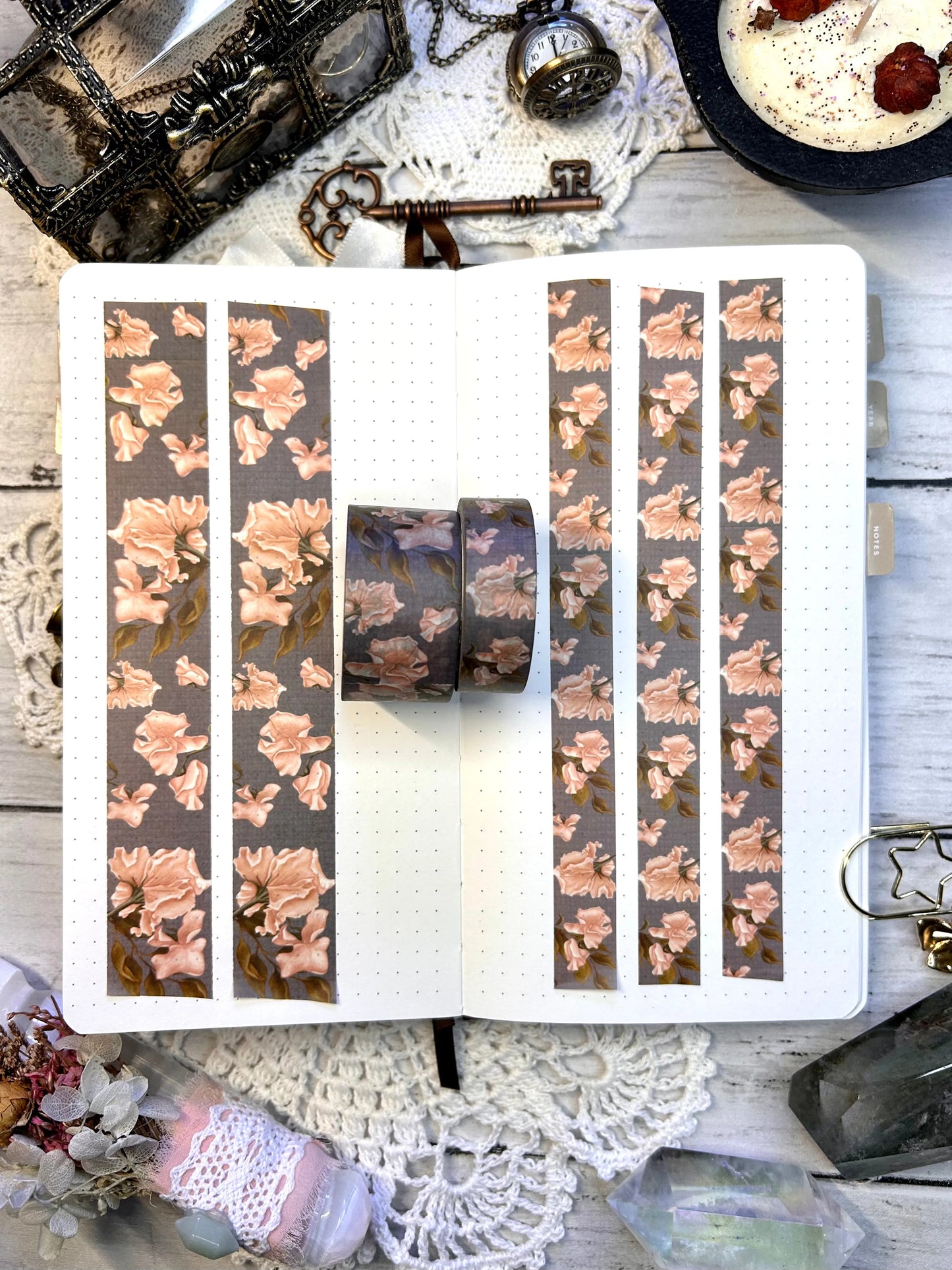 Vintage Floral Washi Tape