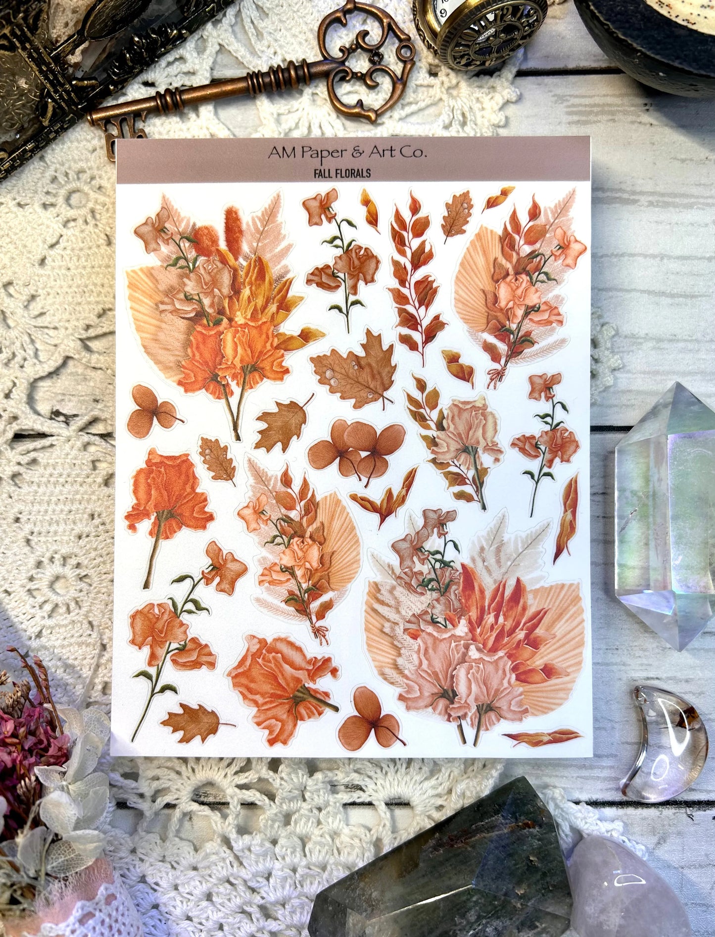 Fall Florals Stickers