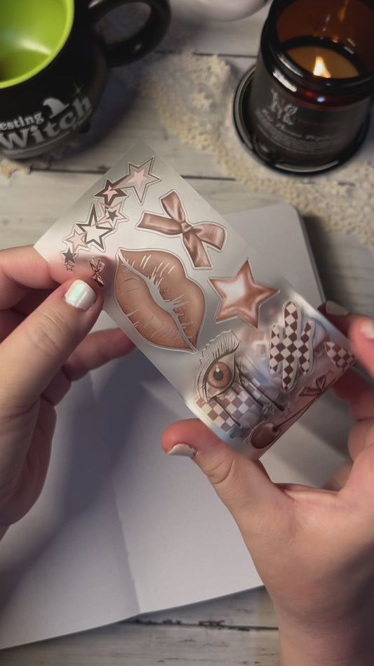 Basic Beige Grunge (Kiss-cut) PET Tape