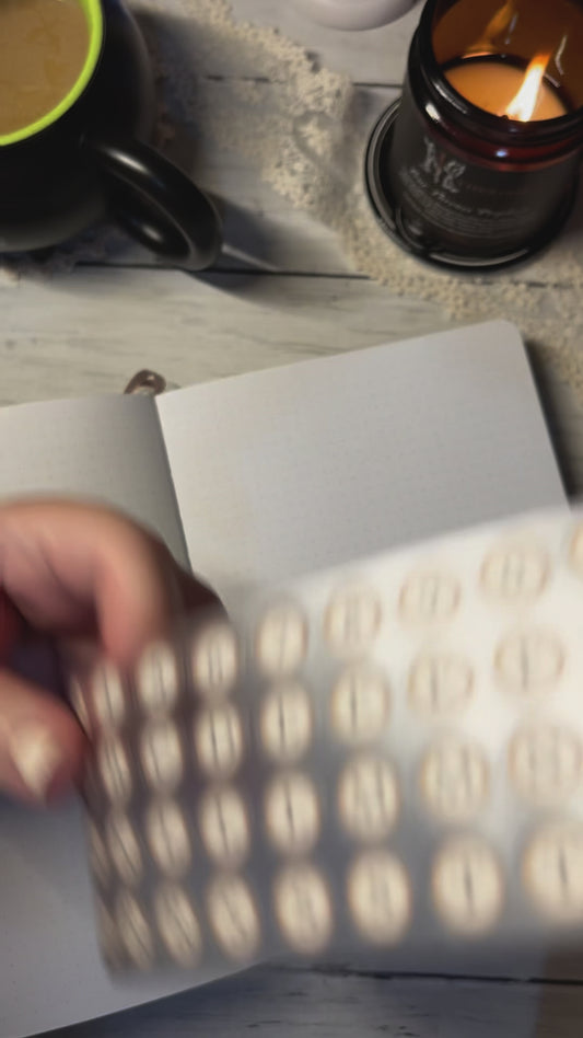 Typewriter Letters (Kiss-cut) PET Tape