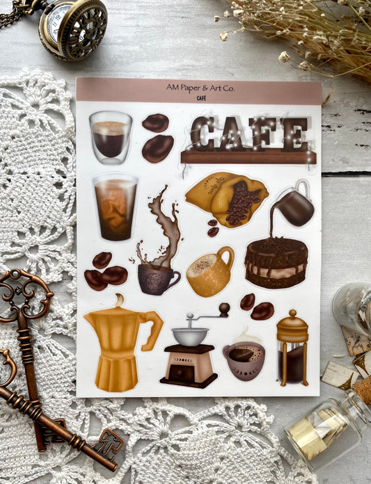 Cafe Stickers