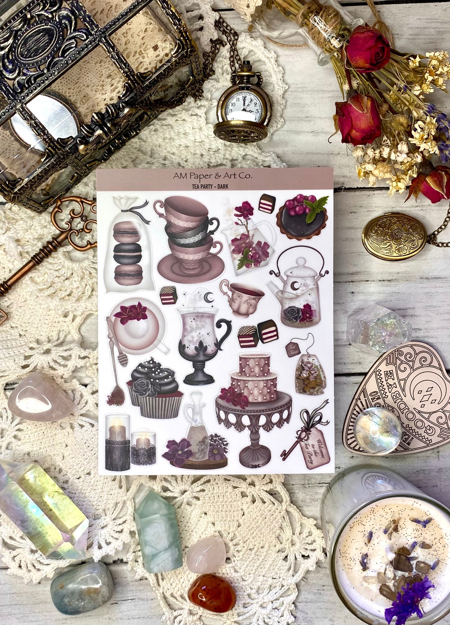 Tea Party Stickers
