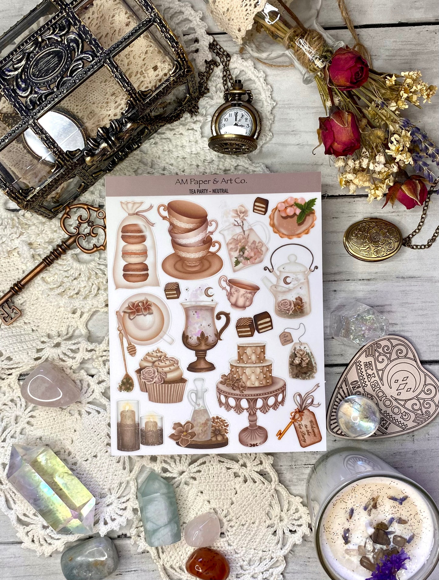 Tea Party Stickers