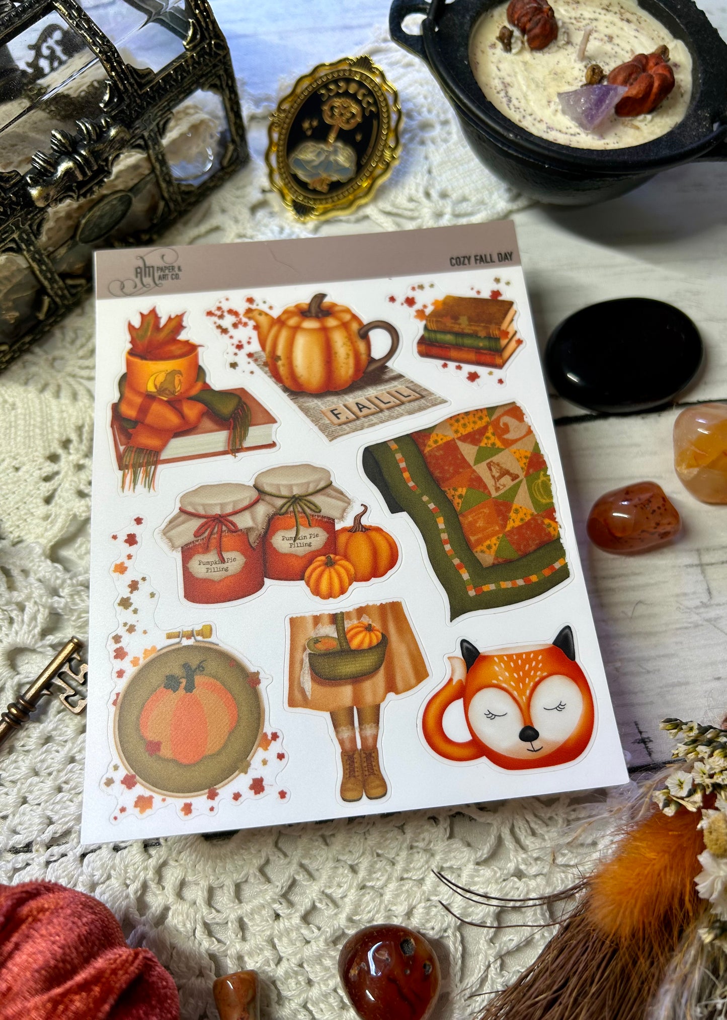 Cozy Fall Day Stickers