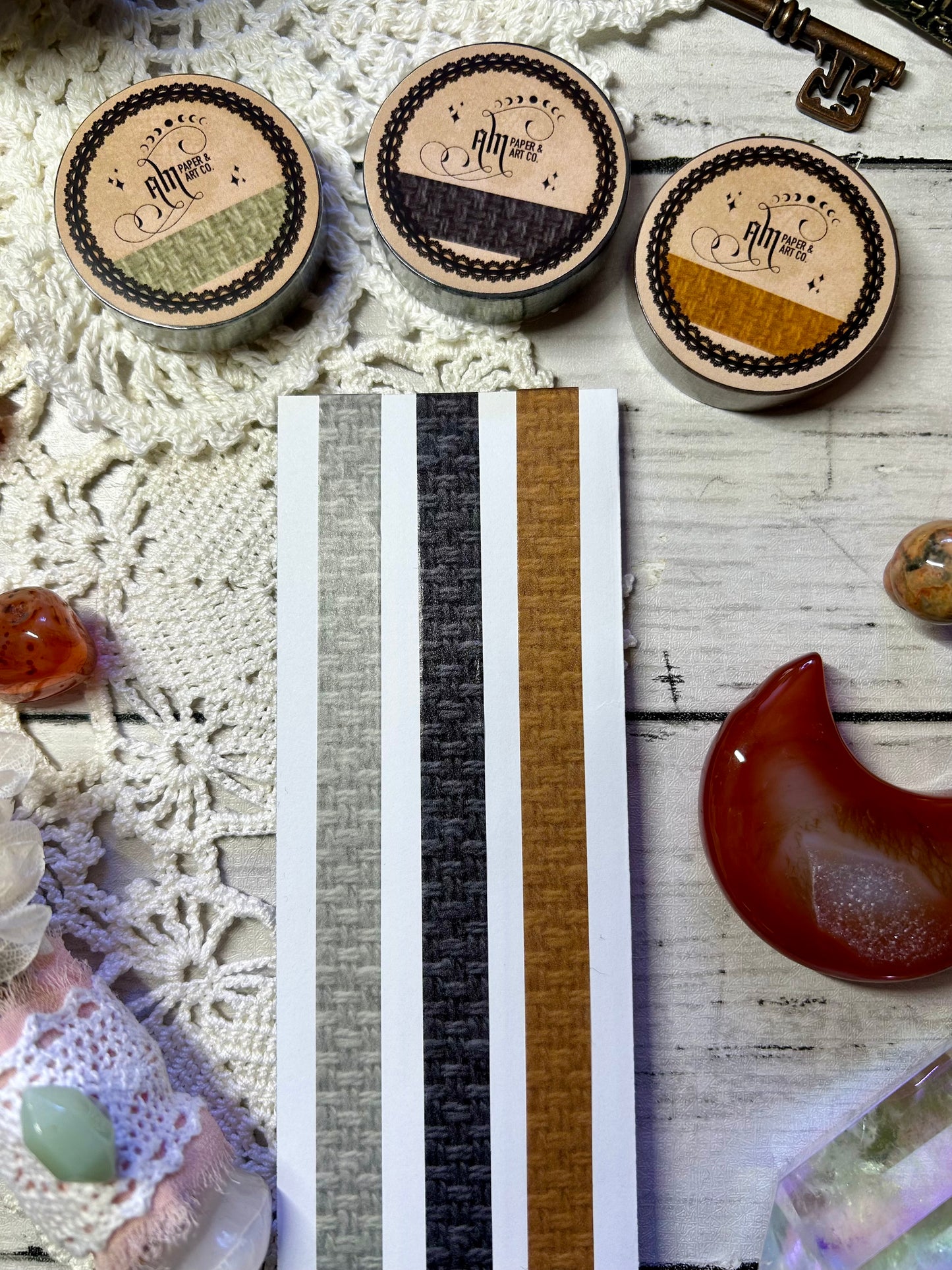 Cool Brown Knit (10 mm) Washi Tape