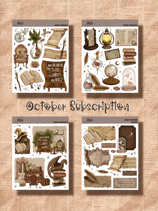 Monthly (Patreon style) Subscription - October 2024