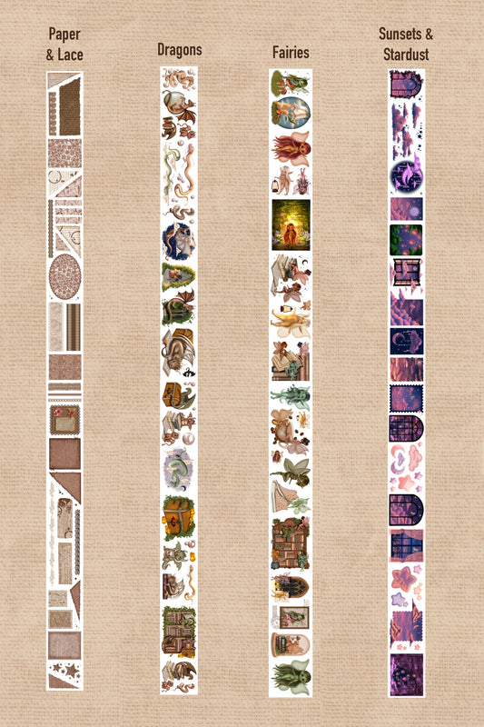 Fairies (Kiss-cut) PET Tape