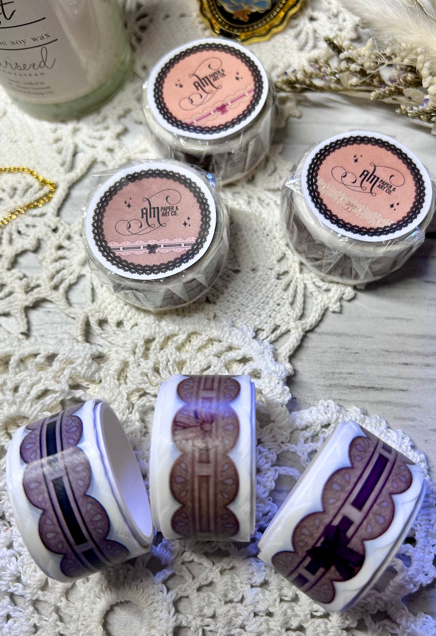 Lace Washi Tape (3 options)