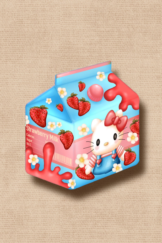 PRE-ORDER Juice Box (HK) Die Cut Sticker (ships in 4-6 weeks)