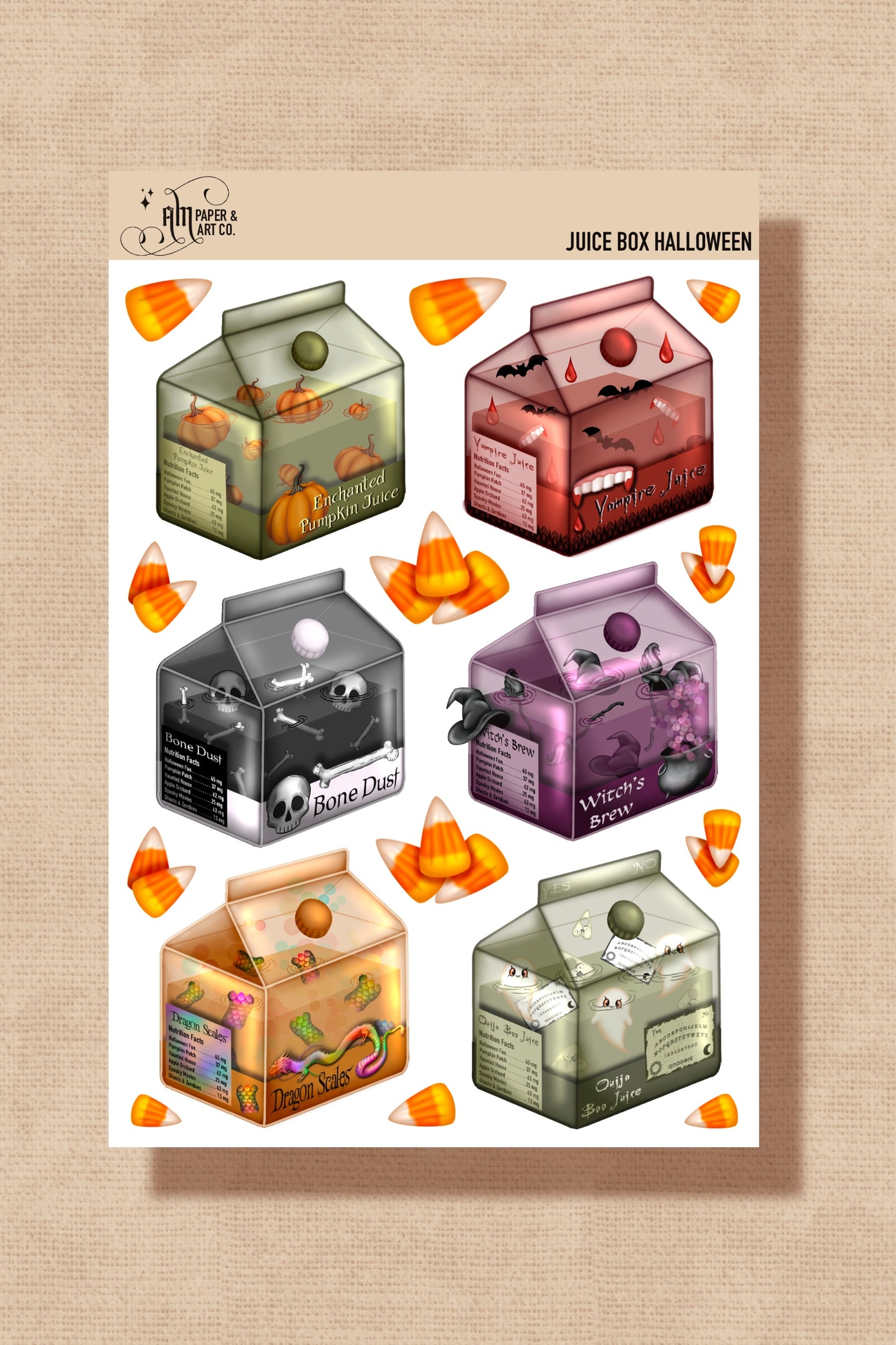 Juicebox Halloween Stickers
