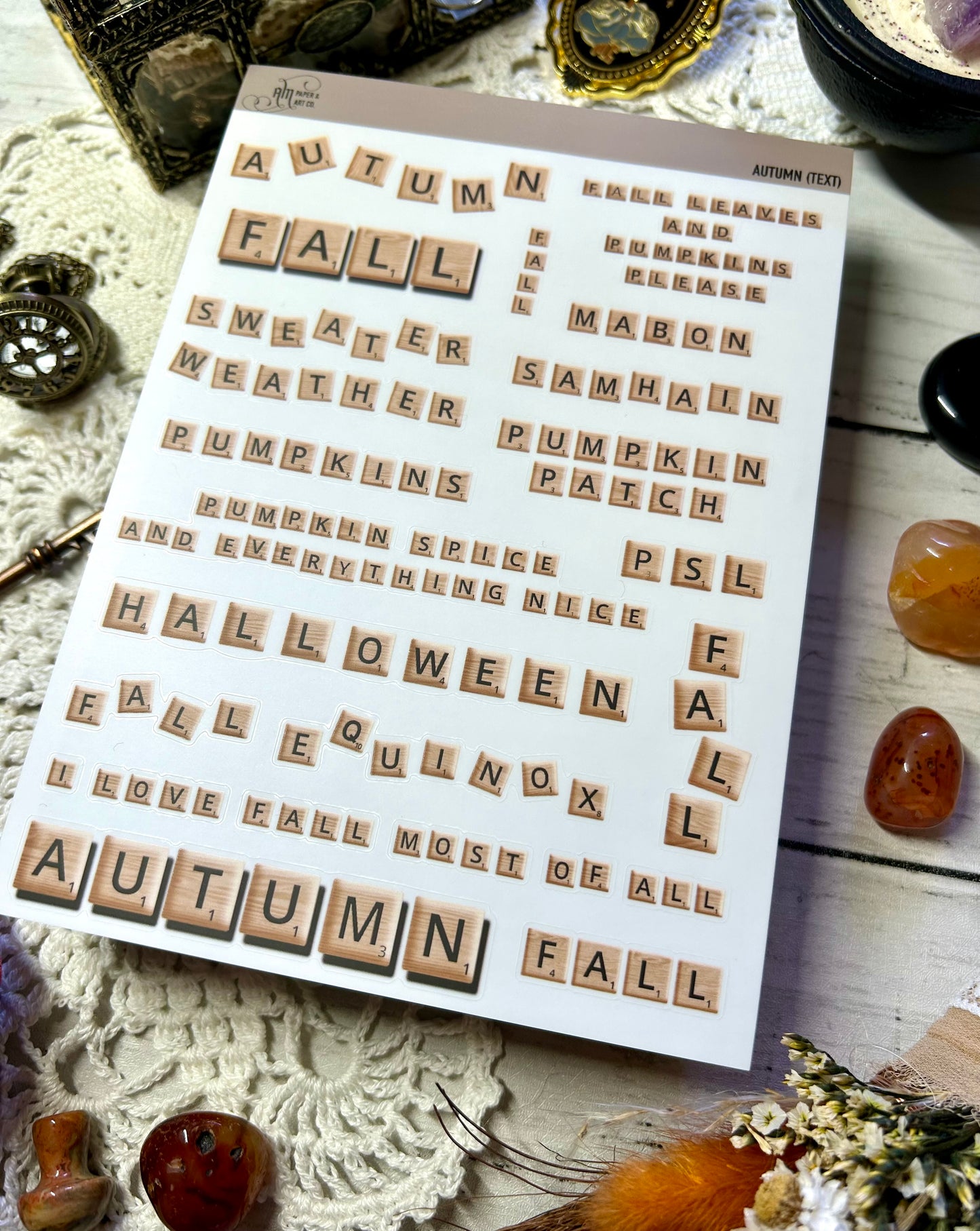 Autumn Text