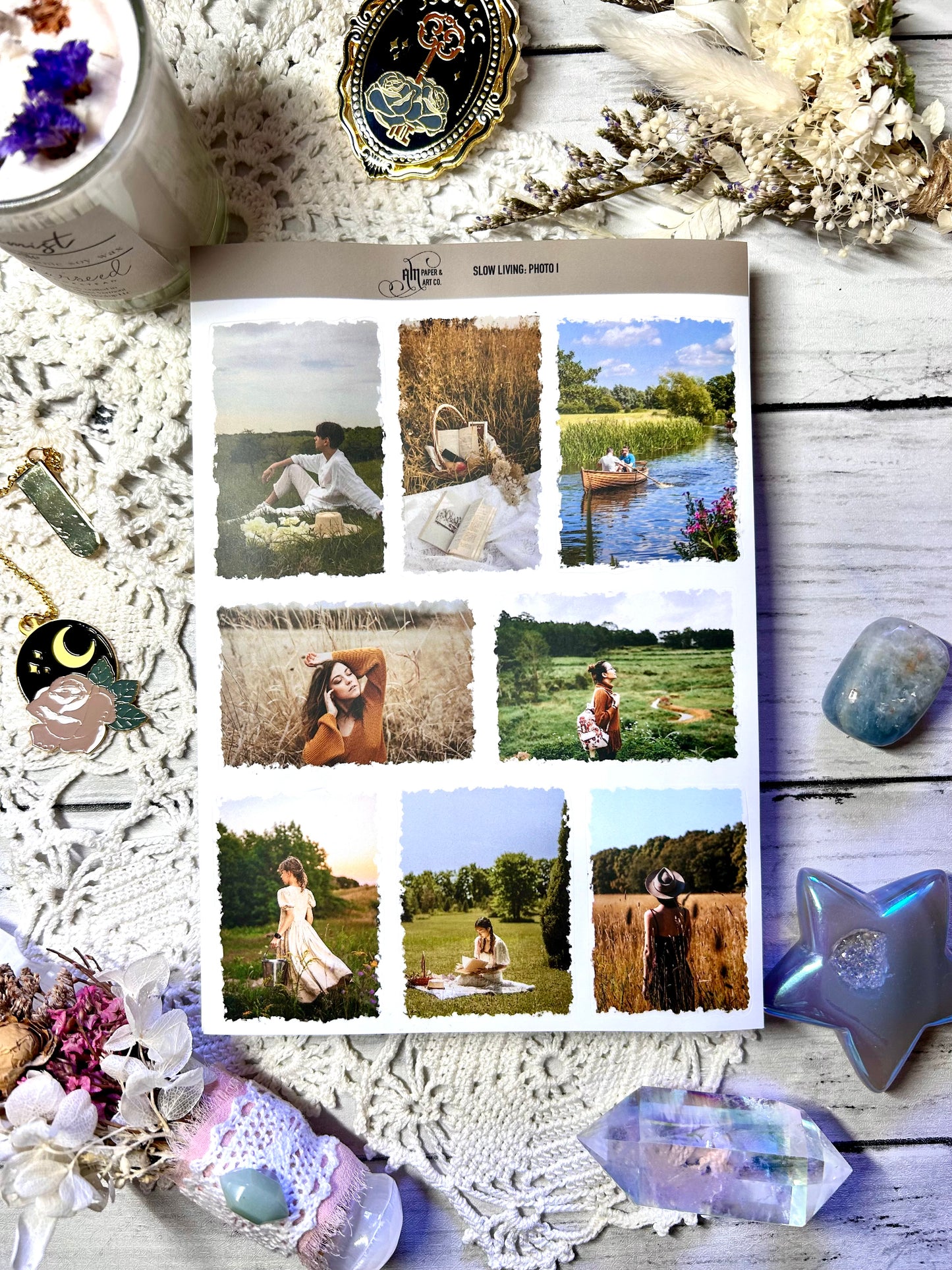 Slow Living: Photo Stickers I