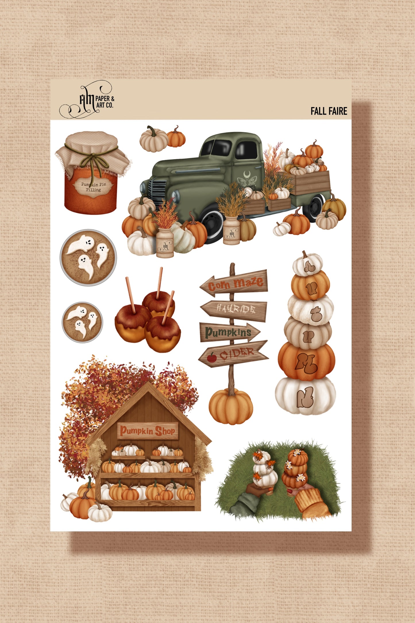 Fall Fair Stickers