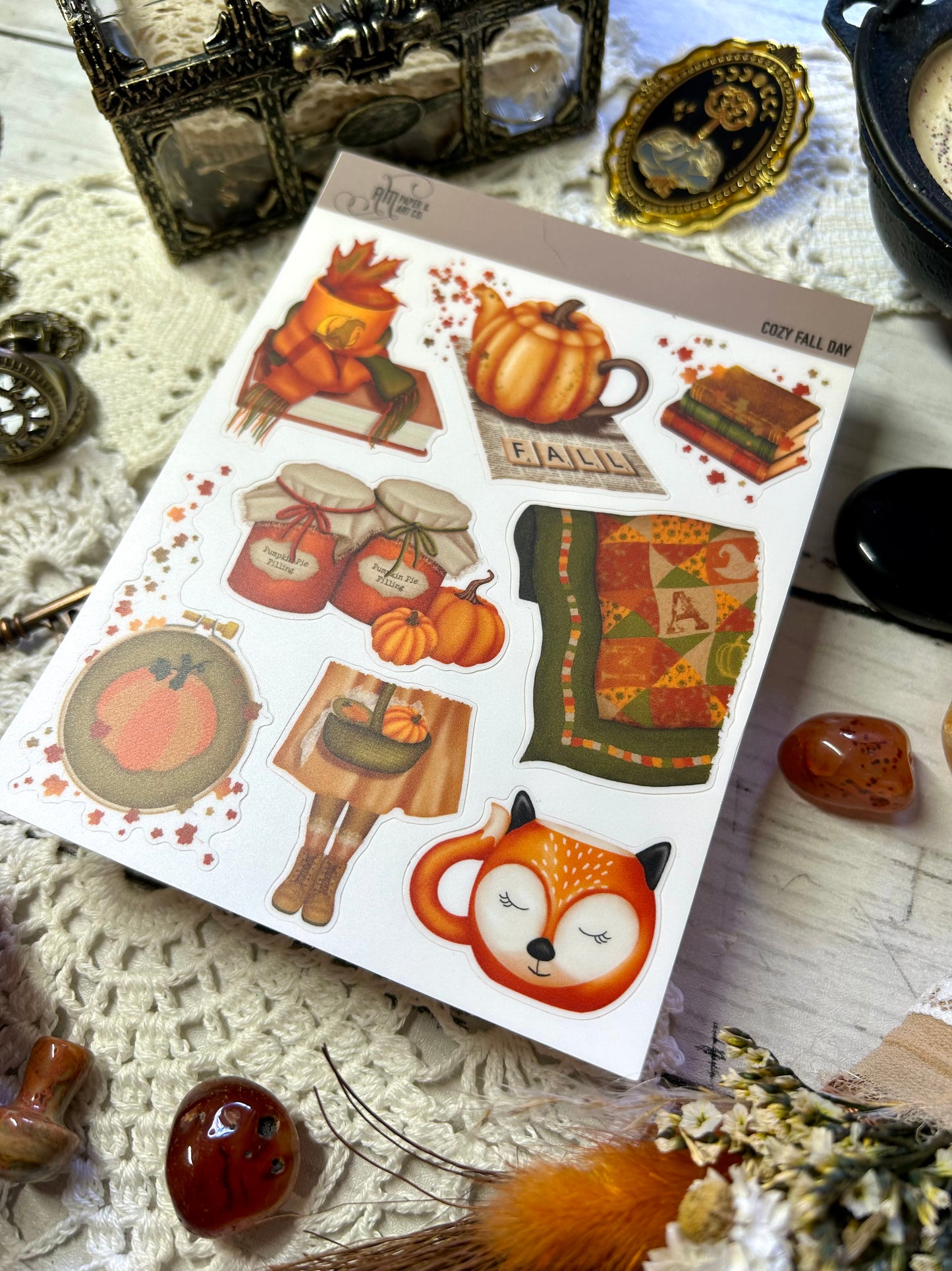 Cozy Fall Day Stickers