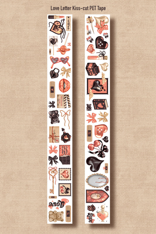 Love Letter (Kiss-cut) PET Tape