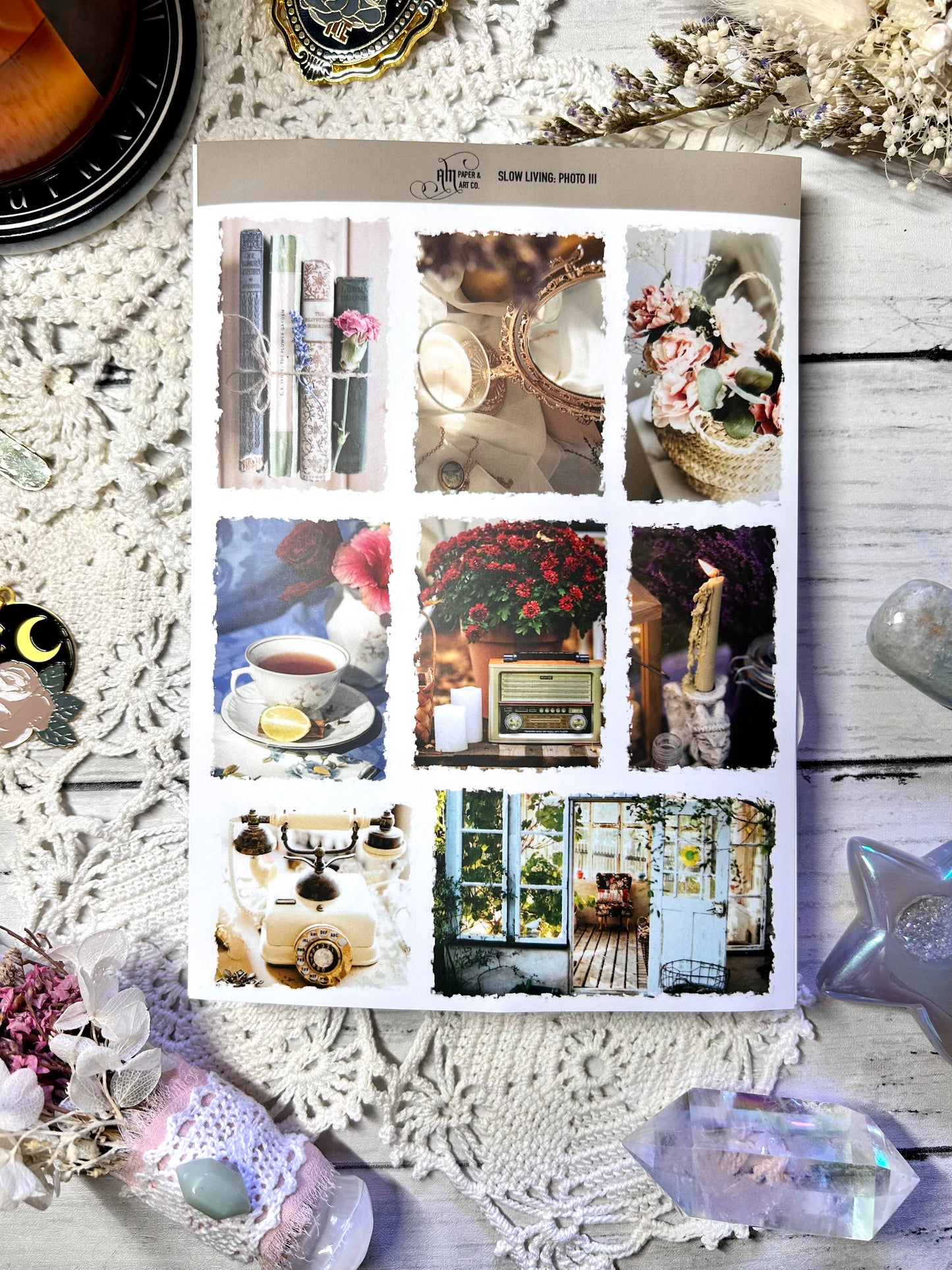 Slow Living: Photo Stickers IV