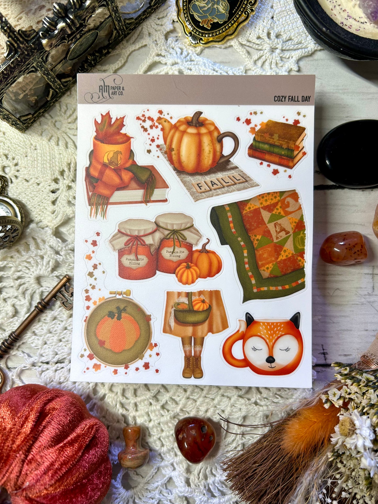 Cozy Fall Day Stickers