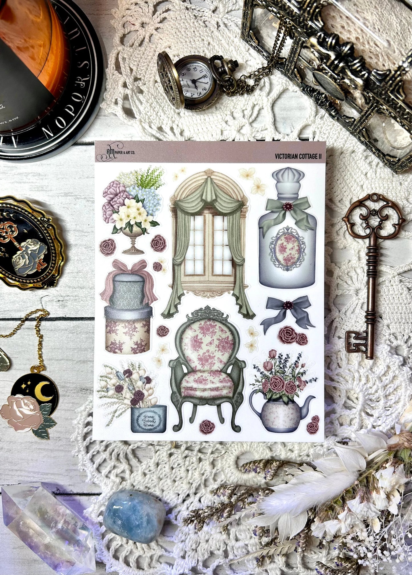 Victorian Cottage II Stickers