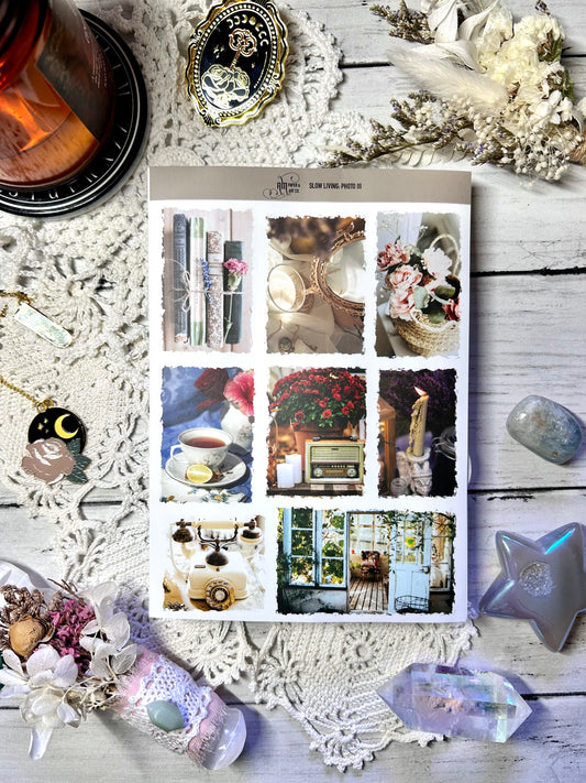 Slow Living: Photo Stickers IV