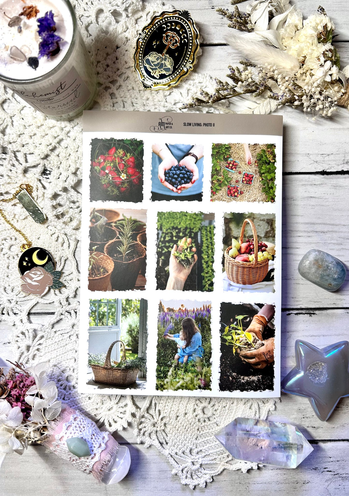 Slow Living: Photo Stickers II