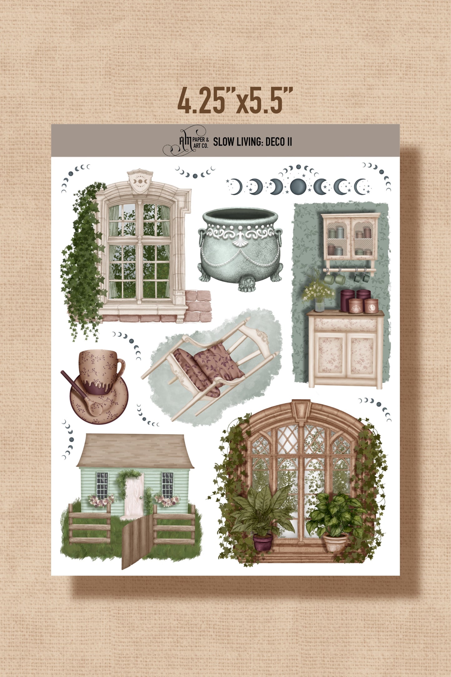 Slow Living Stickers Bundle