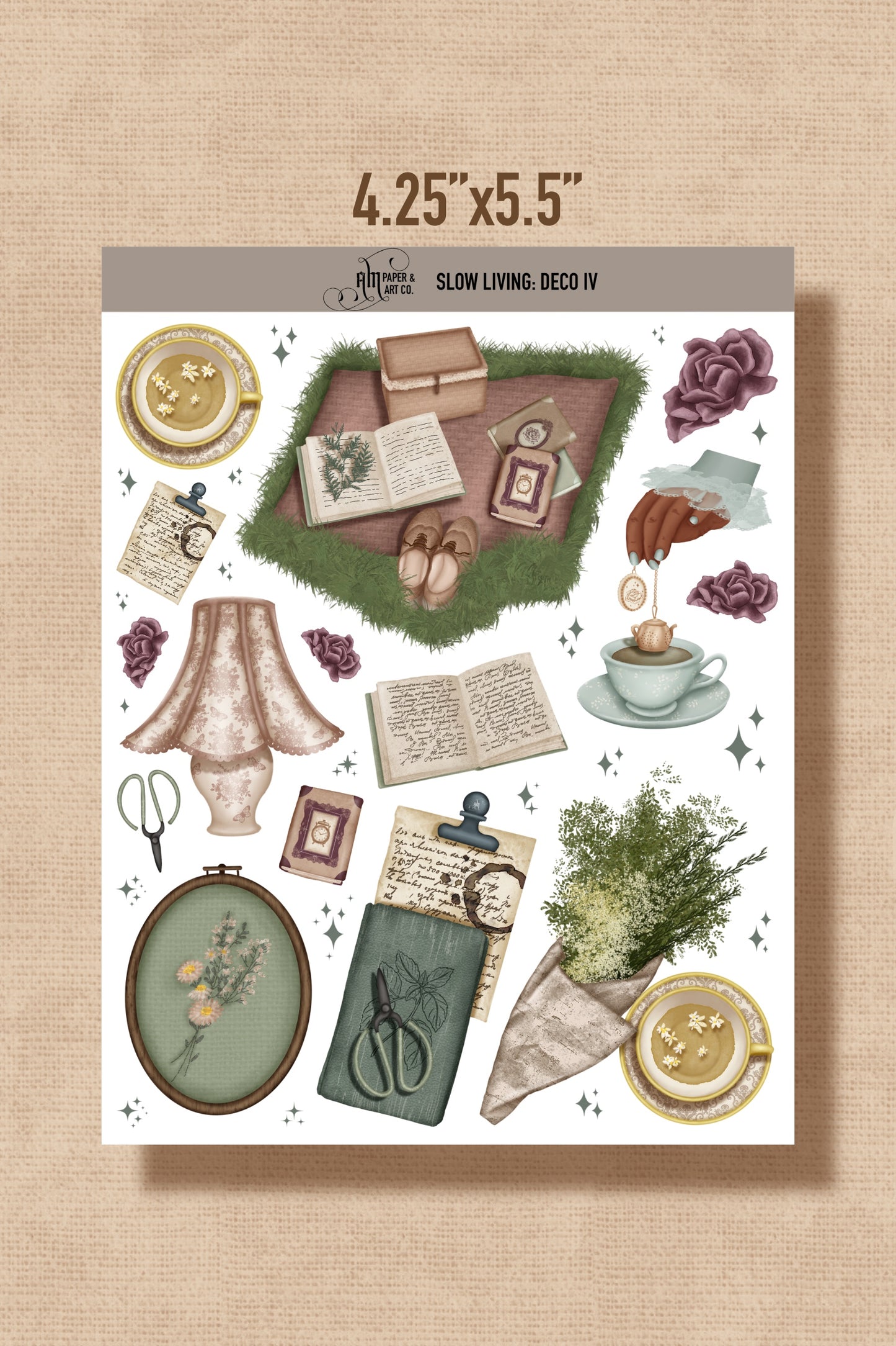 Slow Living Stickers Bundle