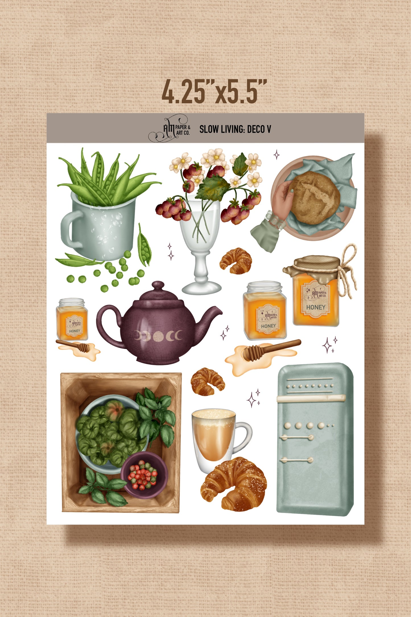 Slow Living Stickers Bundle