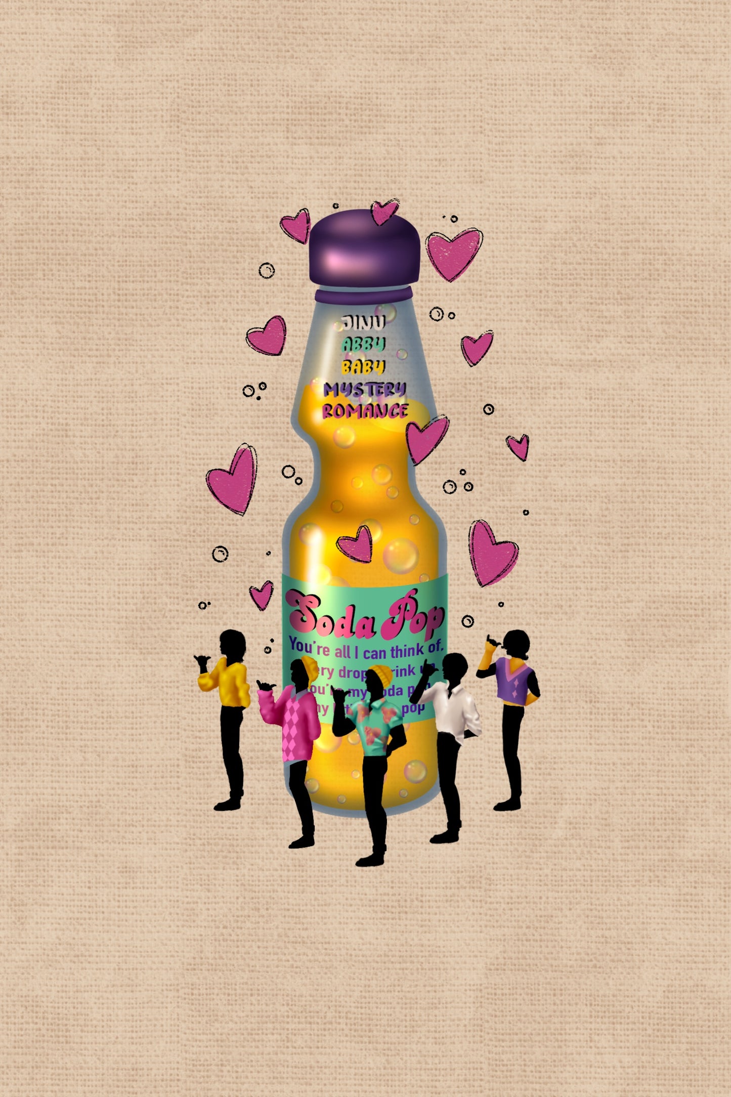 K-PopDH Saja Boys (Fanart) Die Cut Sticker