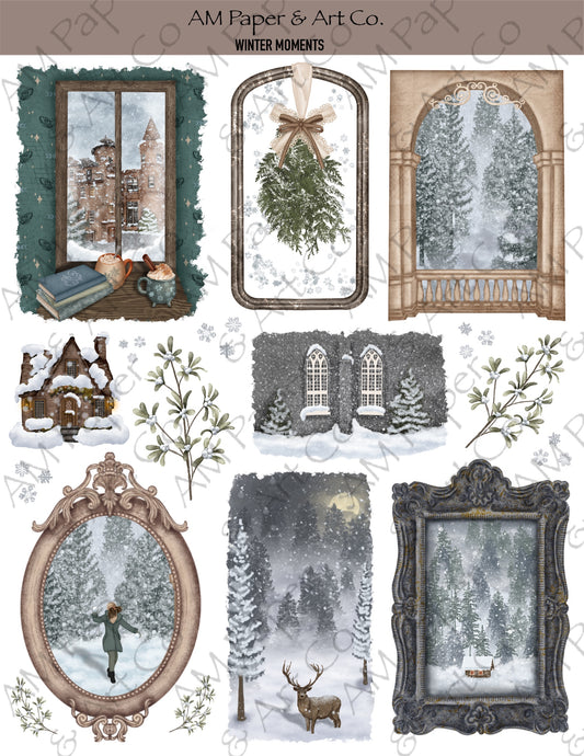 Winter Moments Stickers