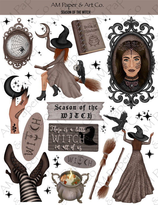 Season of the Witch Stickers